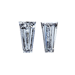 tapered baguettes diamond side stones leon mege